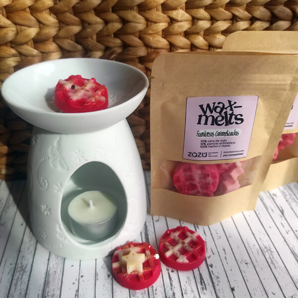 Sobre Wax Melts Frambuesas Caramelizadas - Imagen 3