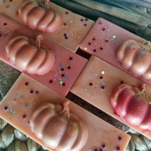 Minitableta wax melts de pastel de calabaza especiada