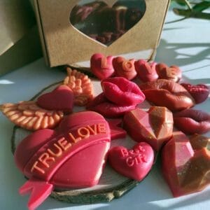 caja wax melts de jengibre y regaliz