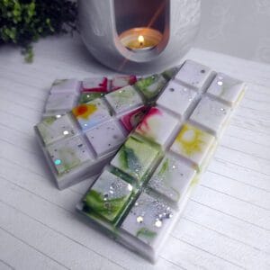 mini tableta de cera aromática