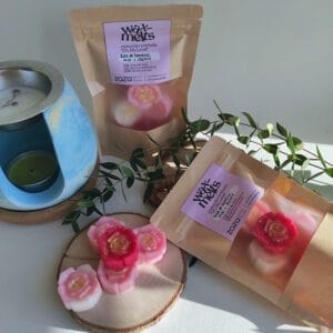 wax melts de rosas y miel