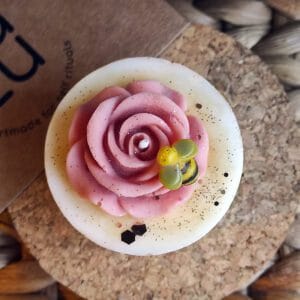 vela bee rose detalles eventos