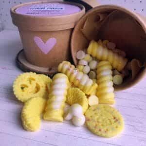 tarrina wax melts lemon mousse