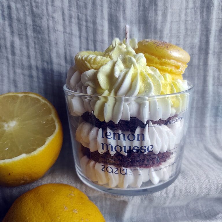 Vela Aromática Lemon Mousse