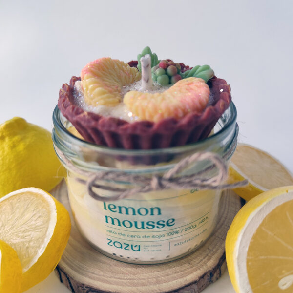 Vela postre Lemon Mousse - Imagen 2