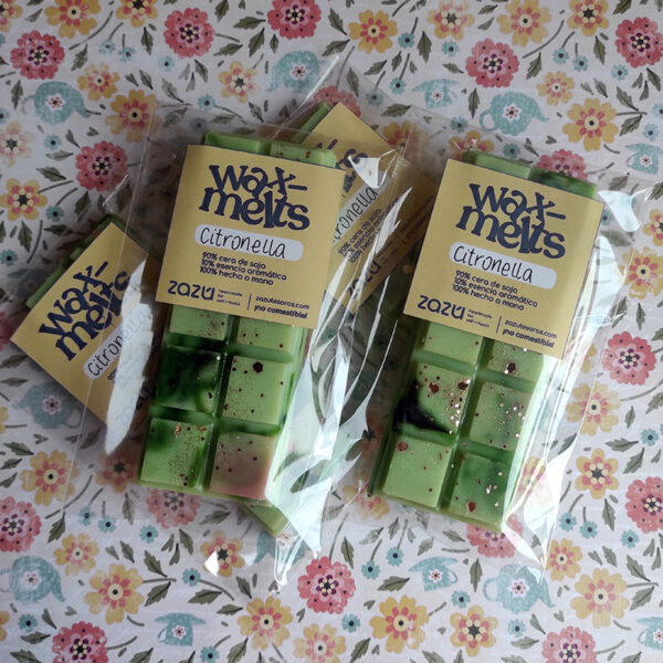 Mini Tableta wax melts Citronella - Imagen 3