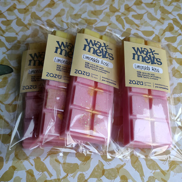 Minitableta wax melts Limonada Rosa - Imagen 4