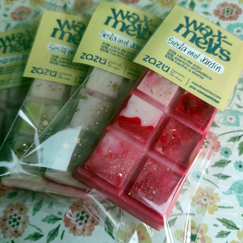 Mini Tableta wax melts Siesta en el Jardín