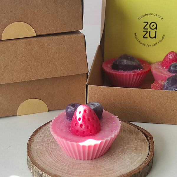 wax melts minitartaletas frutos rojos