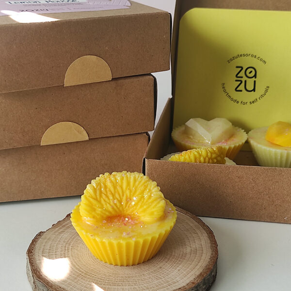 wax melts minitartaletas lemon mousse