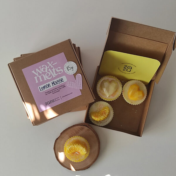 wax melts minitartaletas lemon mousse