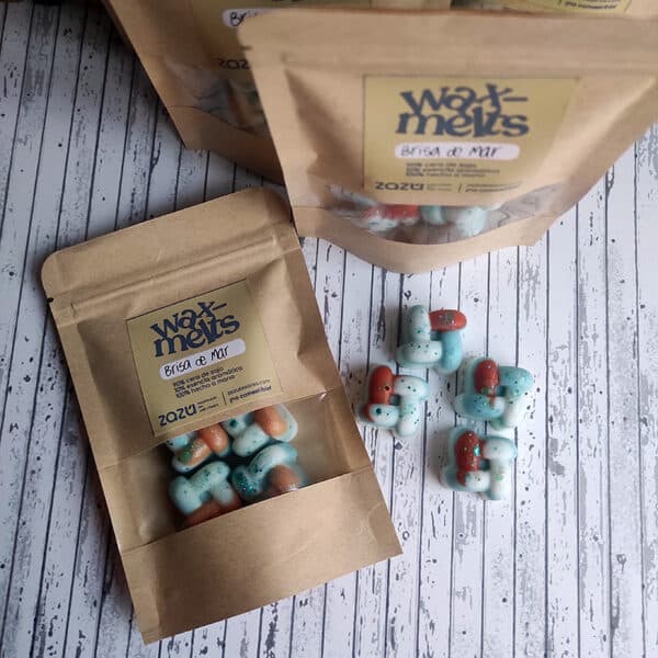 sobres wax melts brisa de mar