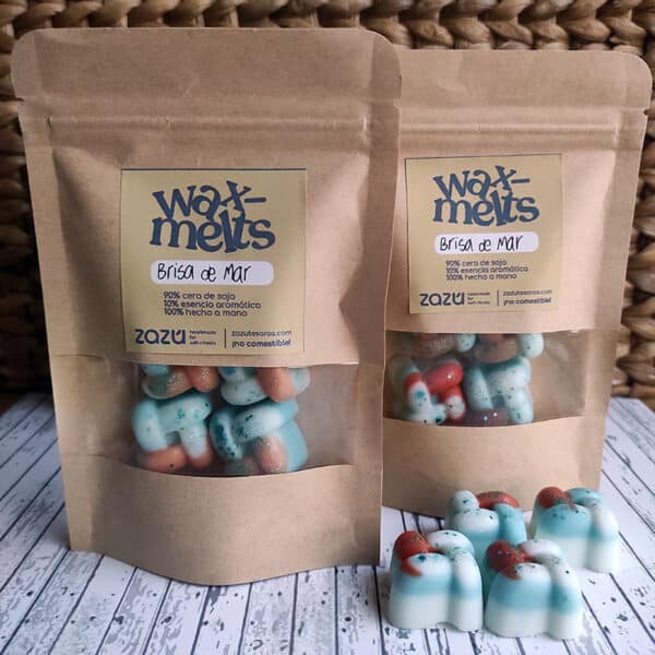 sobres wax melts brisa de mar