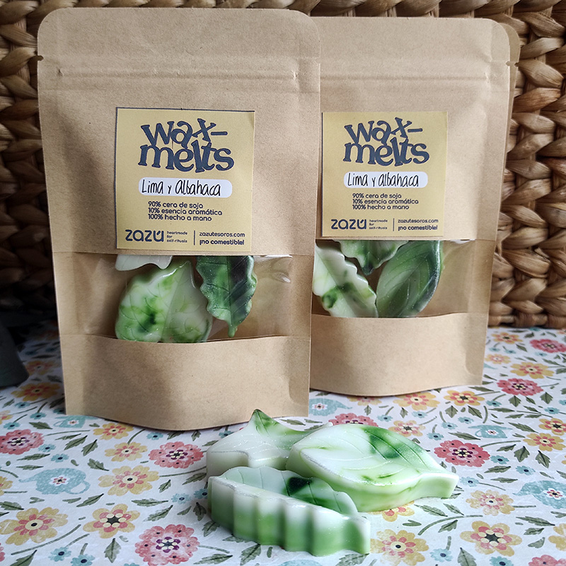Sobre wax melts Lima y Albahaca