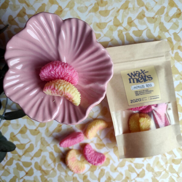 sobre wax melts limonada rosa