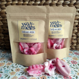 wax melts jazmín y sándalo