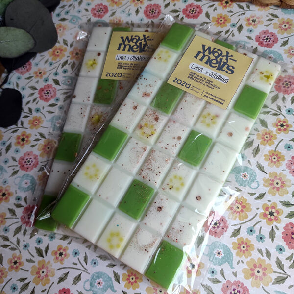 Tableta wax melts Lima y Albahaca - Imagen 3