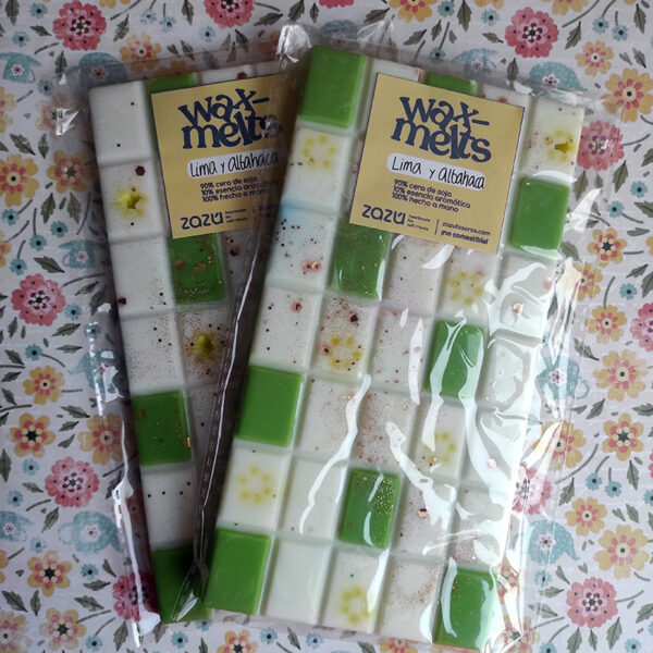 Tableta wax melts Lima y Albahaca - Imagen 2