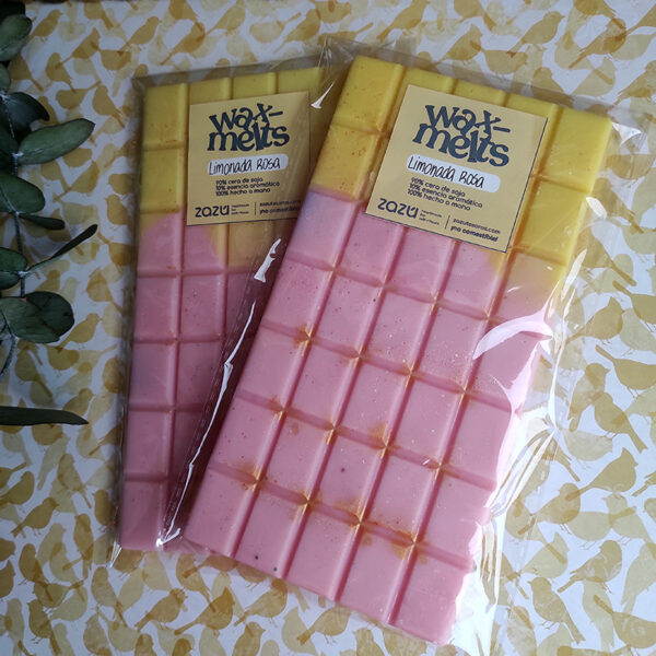 Tableta wax melts Limonada Rosa - Imagen 2
