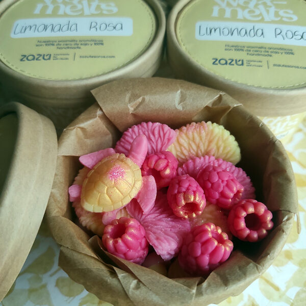 Tarrina Wax Melts Limonada rosa - Imagen 3
