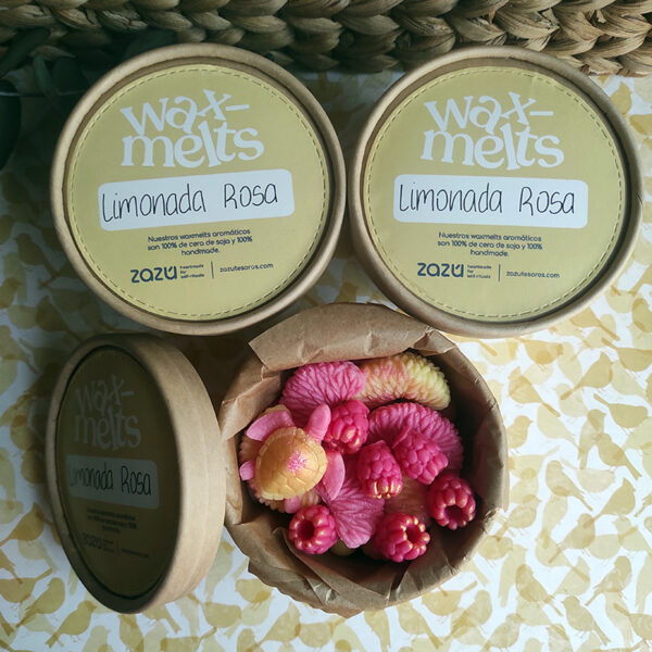Tarrina Wax Melts Limonada rosa - Imagen 4
