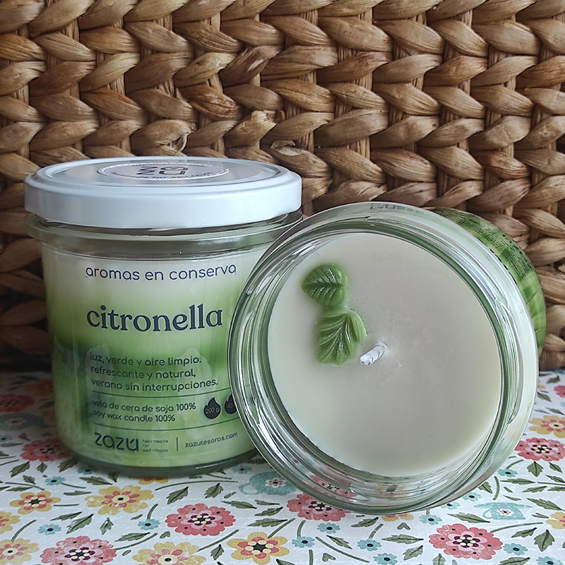 Vela aromática Citronella