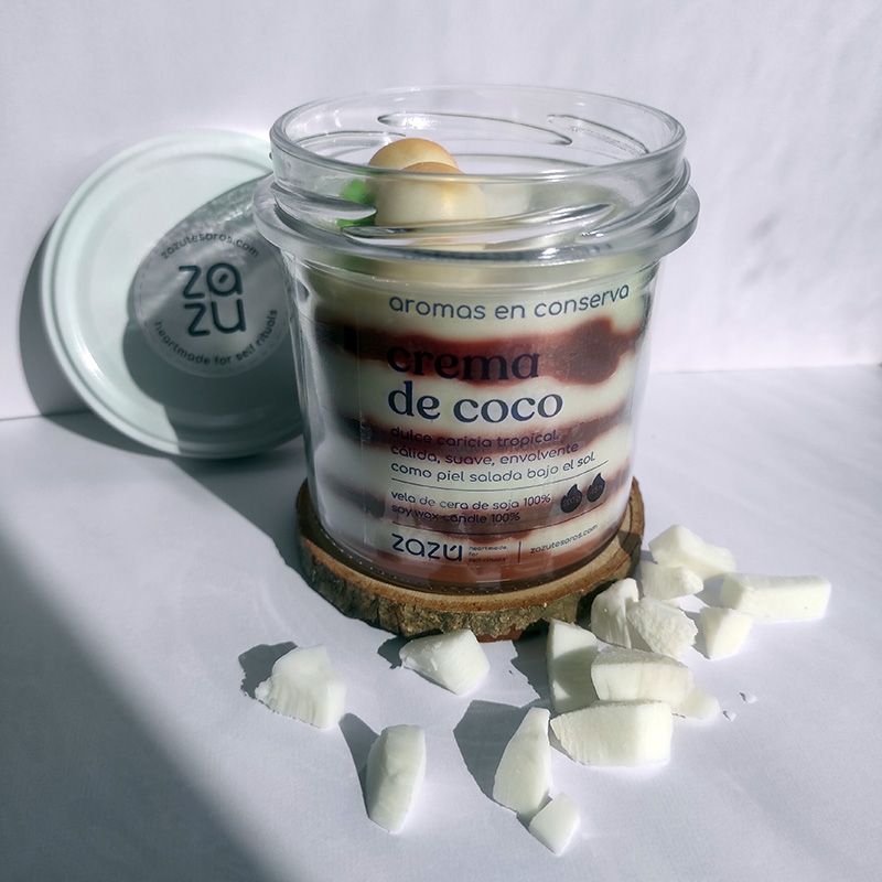 Vela Crema de Coco