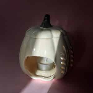 quemador calabaza crema hojas