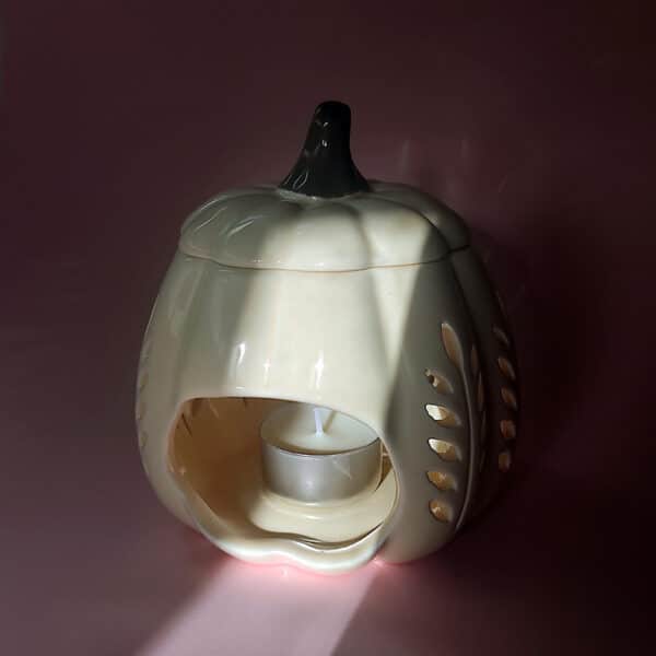 quemador calabaza crema hojas