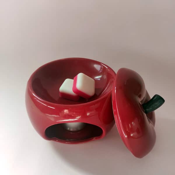 quemador manzana roja