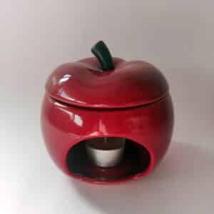 quemador manzana roja