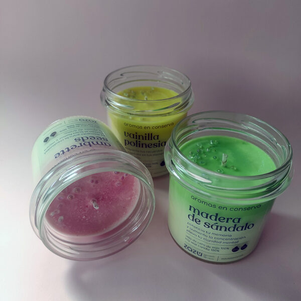 Pack Velas Aromáticas "Calidez Natural" - Imagen 3