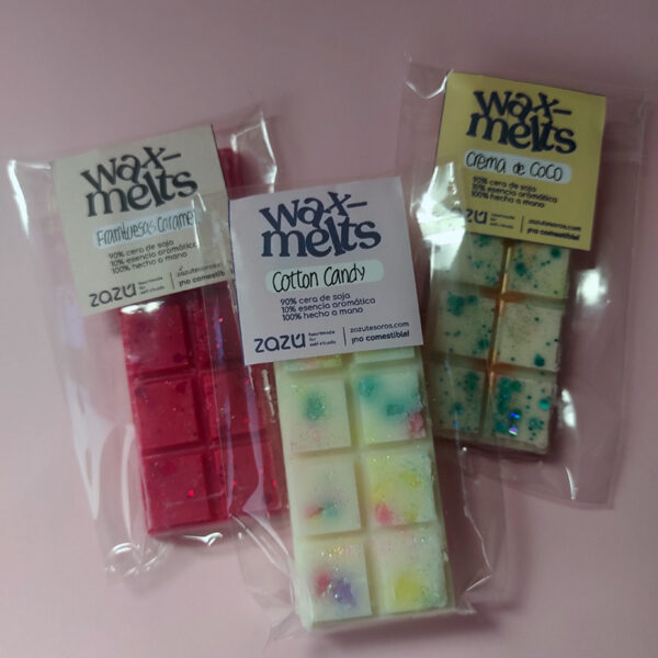 Pack Mini Tabletas wax melts "Dulce Tentación" - Imagen 2