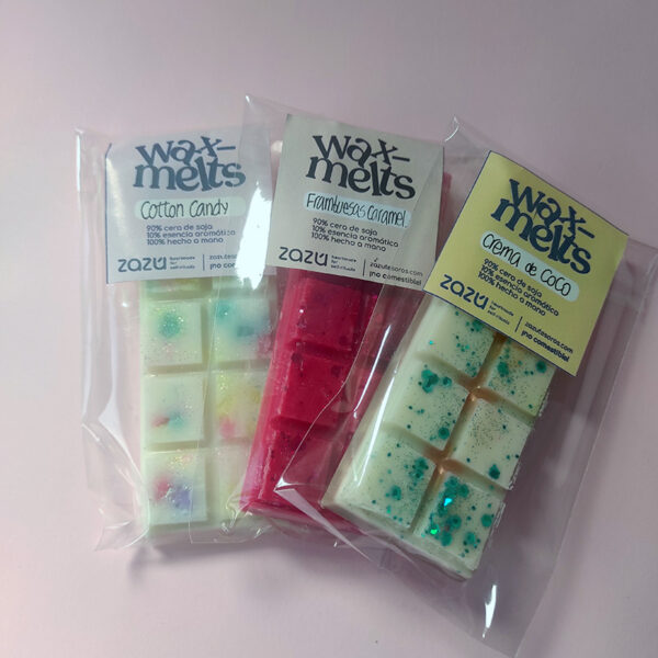 Pack Mini Tabletas wax melts "Dulce Tentación" - Imagen 3