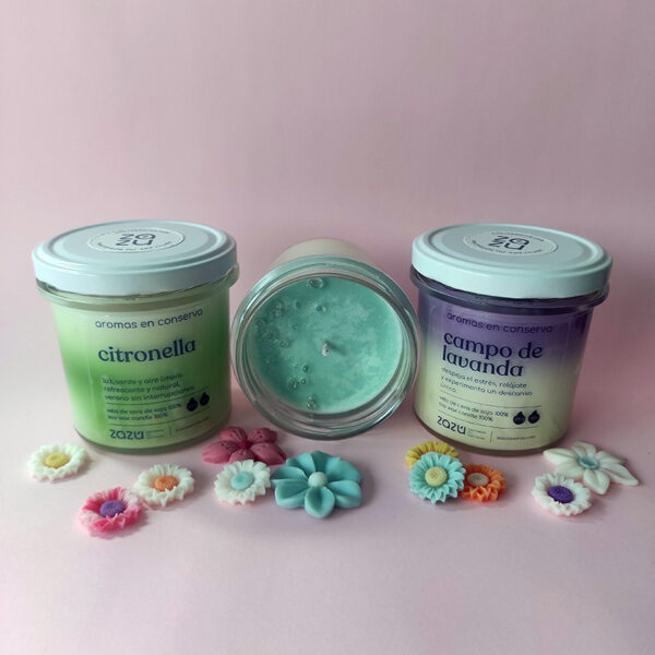 Pack Velas Aromáticas "Frescura Silvestre" - Imagen 4
