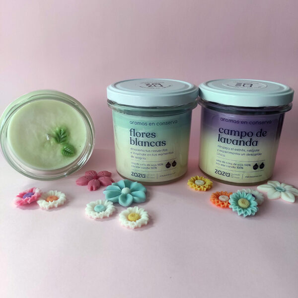 Pack Velas Aromáticas "Frescura Silvestre" - Imagen 3