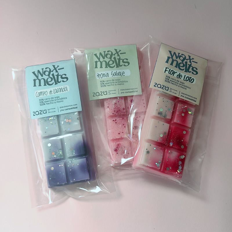 Pack Mini Tabletas wax melts "Sueño Floral"