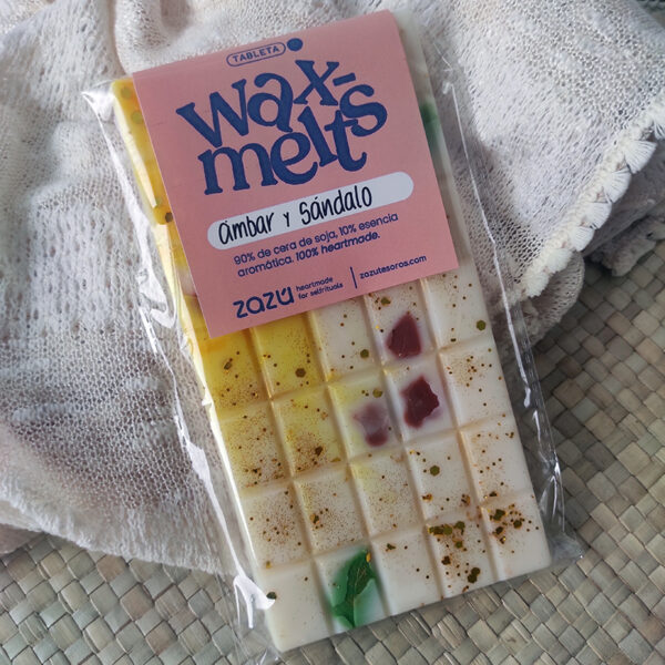 Tableta L wax melts Ámbar y Sándalo - Imagen 3