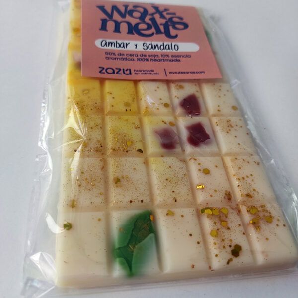 Tableta L wax melts Ámbar y Sándalo - Imagen 2
