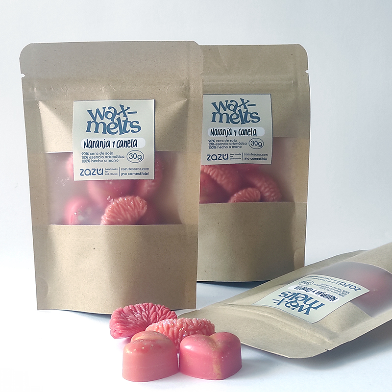 Sobre wax melts Naranja y Canela