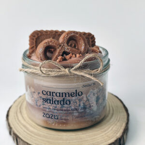 vela aromatica caramelo salado