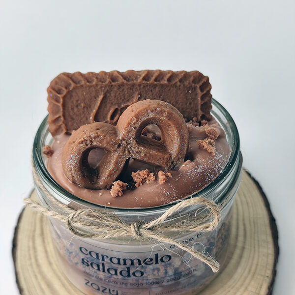 Vela postre Caramelo Salado - Imagen 3