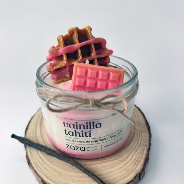 Vela postre Vainilla - Imagen 2