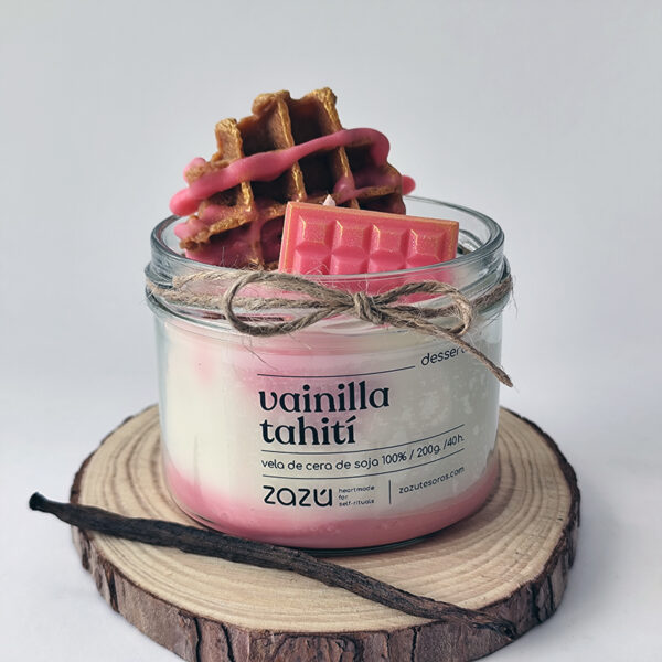 vela aromática vainilla