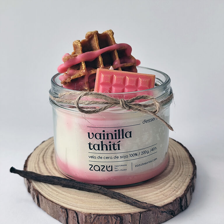 Vela postre Vainilla