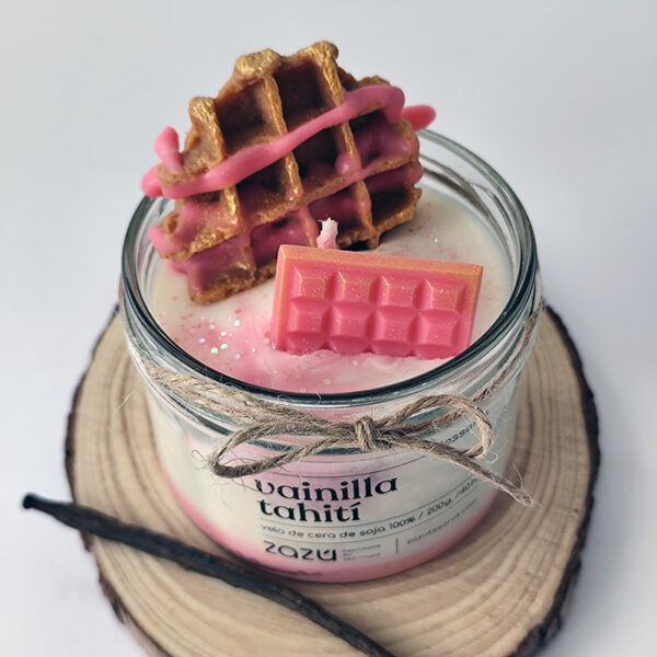 Vela postre Vainilla - Imagen 3
