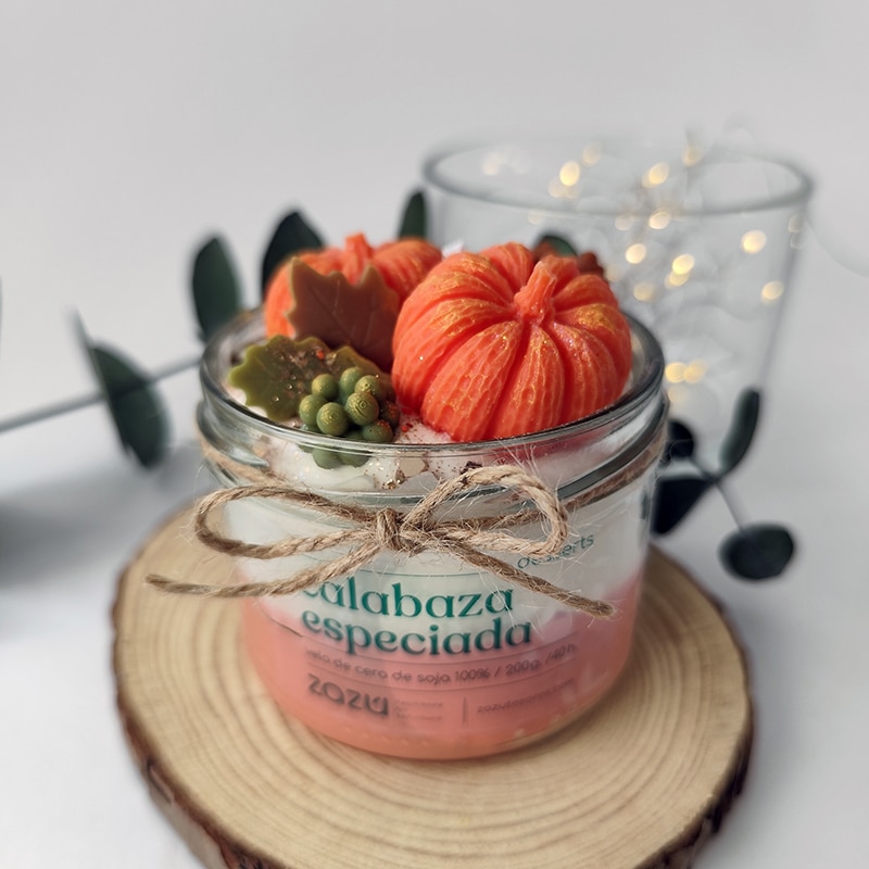 Vela postre Calabaza Especiada