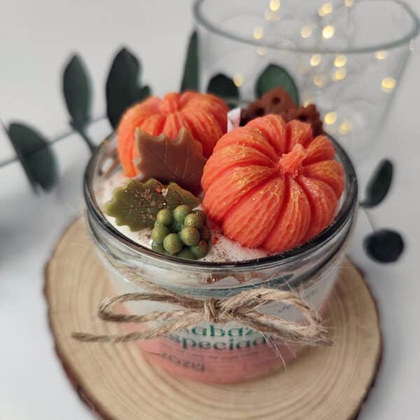 Vela desset calabaza especiada