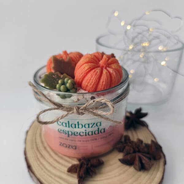 Vela desset calabaza especiada