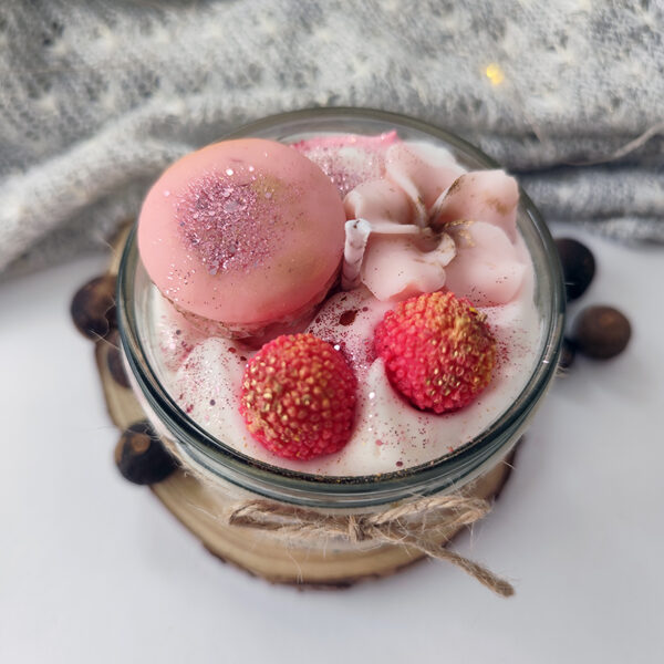 vela dessert cognac y vainilla